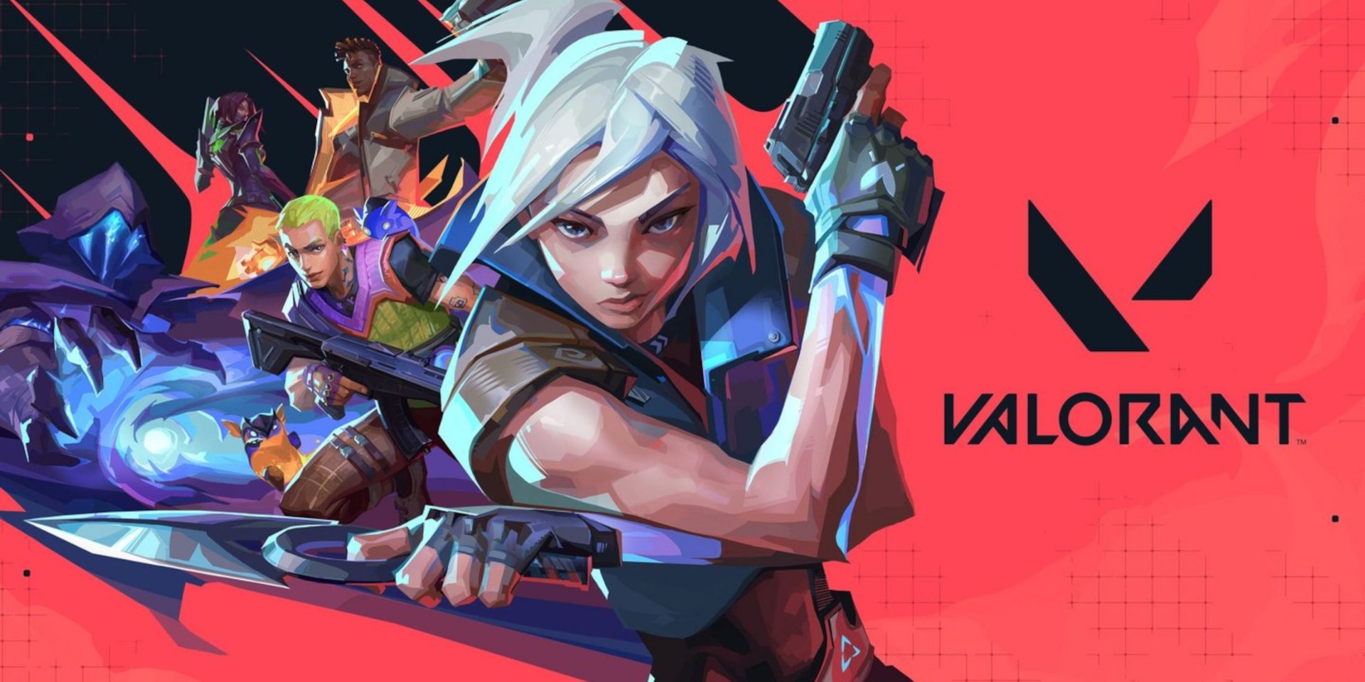 Official Valorant key artwork